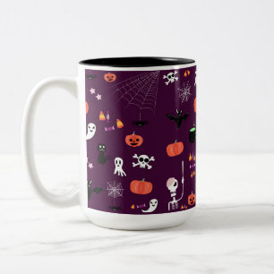 Halloween Two-Tone Coffee Mug