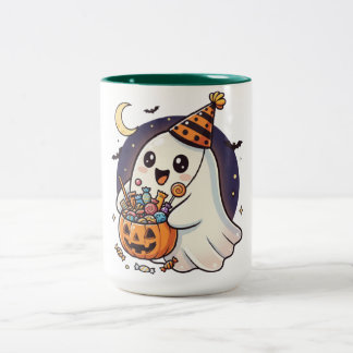 Halloween  Two-Tone coffee mug