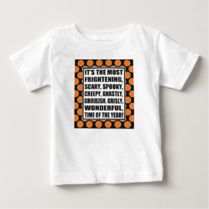 Halloween Typography, My 1st Halloween Baby T-Shirt