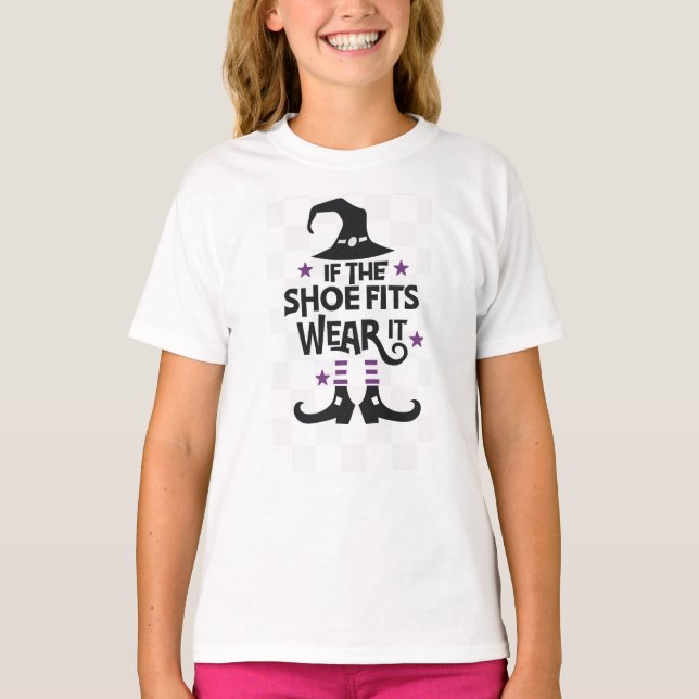 Halloween Typography Quote T-Shirt (Front)