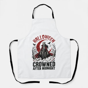 Halloween Undead Queen Midnight Rising Apron