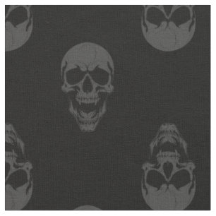 halloween undead vampire skull scary monster fabric