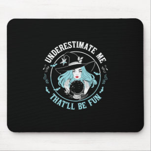 Halloween Underestimate Me That Will Be Fun Xmas Mouse Mat