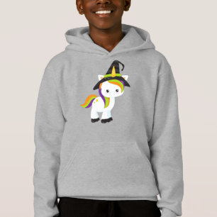 Halloween Unicorn, Cute Unicorn, Witch Hat, Stars