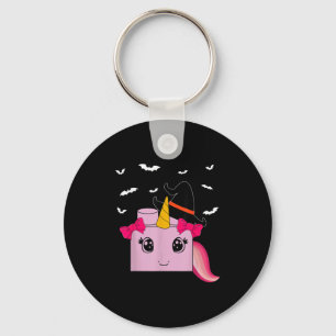 Halloween Unicorn Master Builder Blocks Building K Key Ring