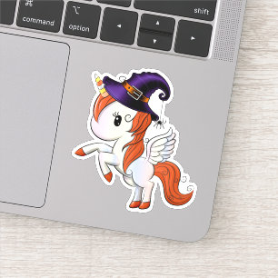 Halloween Unicorn Pegasus Witch
