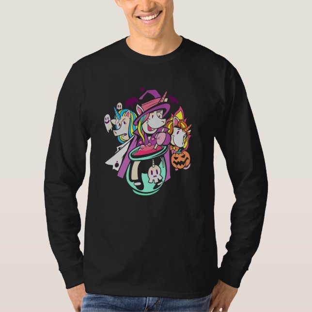 Halloween Unicorn T-Shirt (Front)