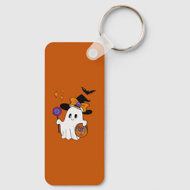 halloween unique baby shower guest gifts key ring (Back)