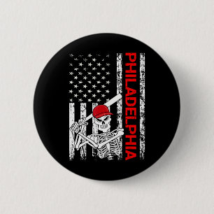 Halloween Us Flag Skeleton Sell Players Men Women 6 Cm Round Badge