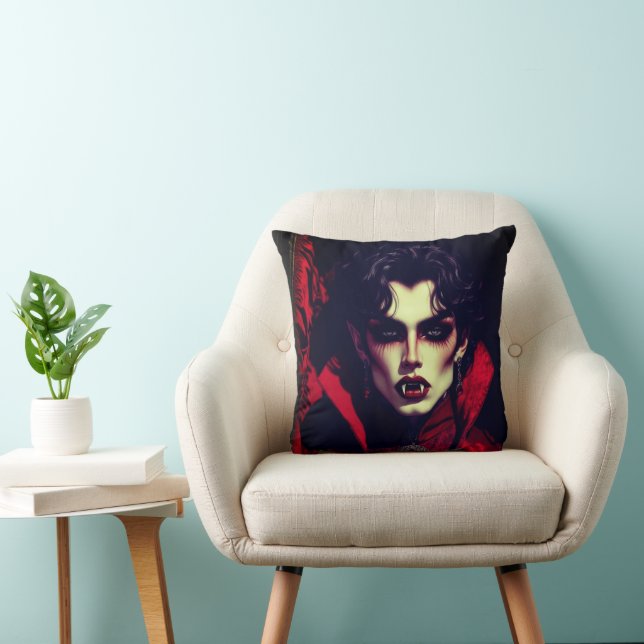 HALLOWEEN VAMPIRE CUSHION (Chair)