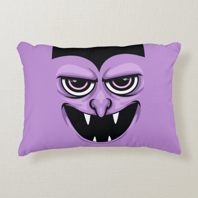 Halloween Vampire Decorative Cushion (Front)