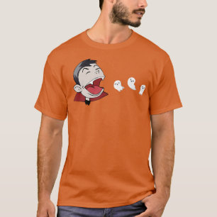 Halloween Vampire Eating Ghost Gamer Men Women Kid T-Shirt