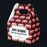Halloween Vampire Fangs Trick or Treat Gift Box<br><div class="desc">Spooky vampire lips Halloween gift box for all your Halloween treats giveaway.</div>