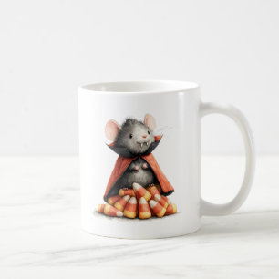 Halloween Vampire Mouse Candy Corn Coffee Mug