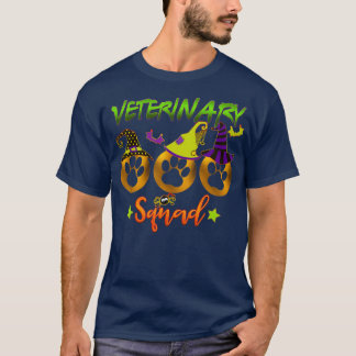 Halloween Veterinary Squad Pets Lovers T-Shirt