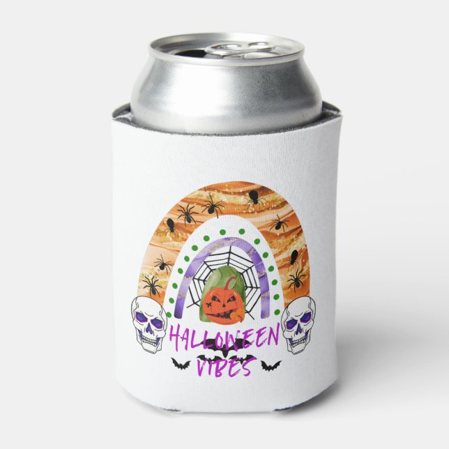 Halloween vibes             can cooler (Can Front)