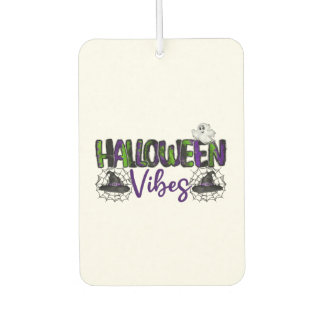 Halloween Vibes Car Air Freshener