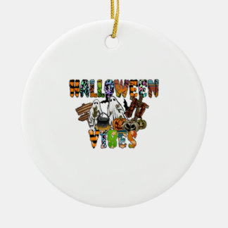 Halloween Vibes Ceramic Tree Decoration