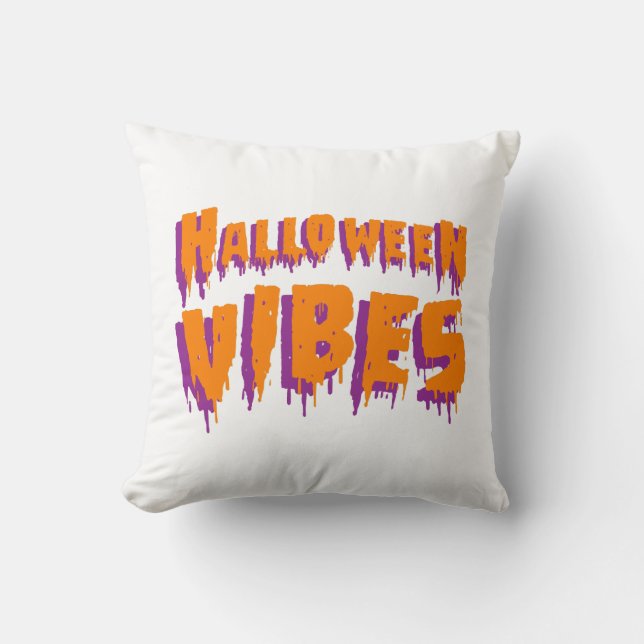 Halloween Vibes Cushion (Front)