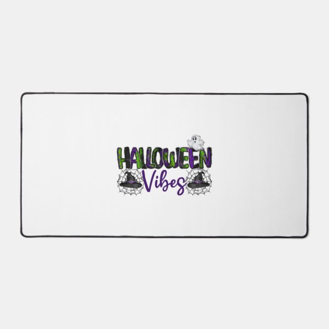 Halloween Vibes                 Desk Mat (Front)