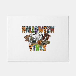 Halloween Vibes    Doormat