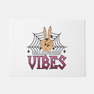 Halloween Vibes, Halloween, Scary, Costume Doormat
