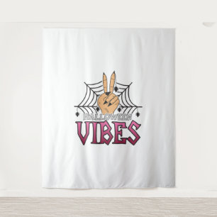 Halloween Vibes, Halloween, Scary, Costume Tapestry