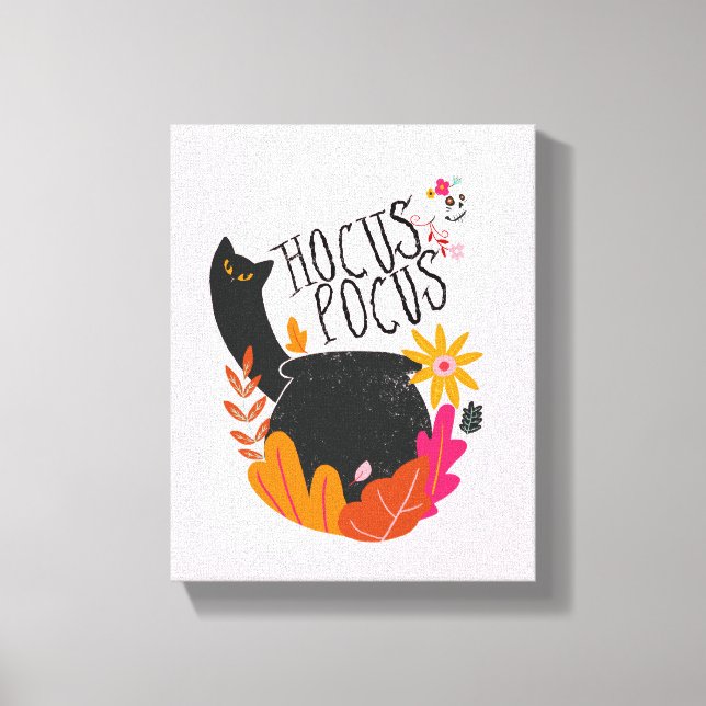 Halloween Vibes ・ Hocus Pocus Canvas Print (Front)