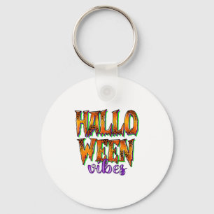 Halloween Vibes  Key Ring