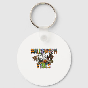 Halloween Vibes    Key Ring