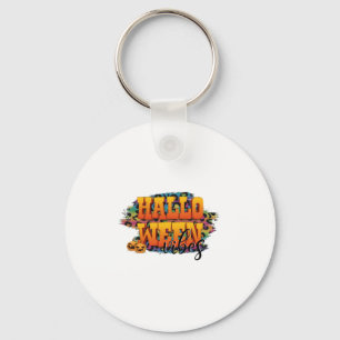 Halloween vibes   key ring