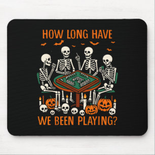 Halloween Vibes Mahjong Lover How Long Have We Bee Mouse Mat