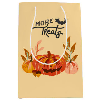 Halloween Vibes ・ More Treats Medium Gift Bag