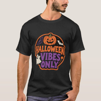 "Halloween Vibes Only" Retro Halloween Men's T-Shirt