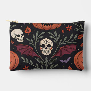 Halloween Vibes Pattern Accessory Pouch
