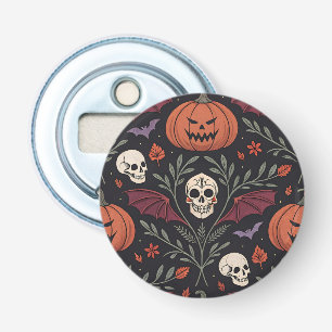 Halloween Vibes Pattern Bottle Opener