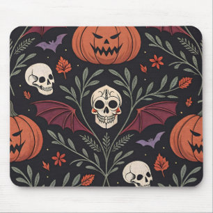 Halloween Vibes Pattern Mouse Mat