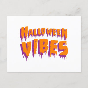 Halloween Vibes Postcard