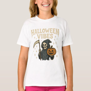 Halloween Vibes Reaper T-Shirt