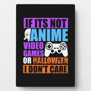 Halloween Video Games Plaque