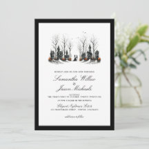 Halloween Village Wedding
