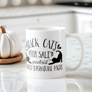 Halloween Vintage Black Cats for Sale Coffee Mug