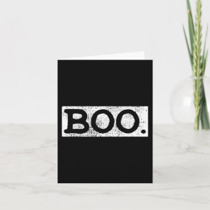 Halloween Vintage Boo Fun Gift Halloween Costume Card