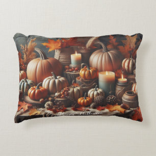 Halloween Vintage Frame Decorative Cushion