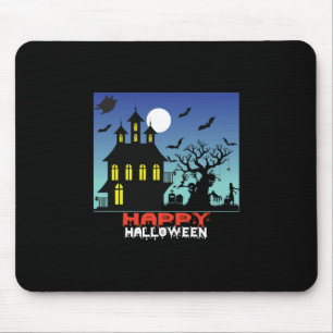 Halloween Vintage Halloween Birthday Mouse Mat