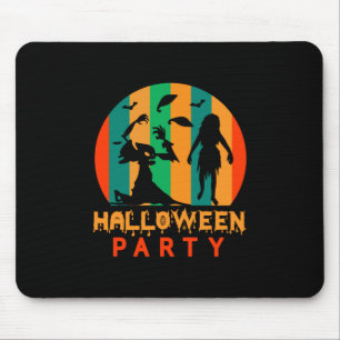 Halloween Vintage Halloween Party Mouse Mat