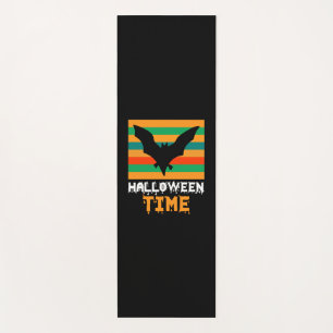 Halloween Vintage Halloween Time Yoga Mat