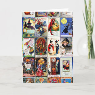 Halloween Vintage Postcard