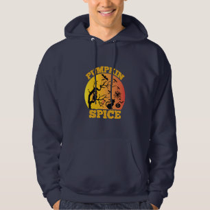 Halloween Vintage Pumpkin Spice Birthday Hoodie
