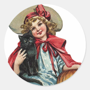 Halloween Vintage Sticker